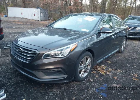 2016 Hyundai Sonata Limited from USA, damaged, VIN 5NPE34AFXGH346237